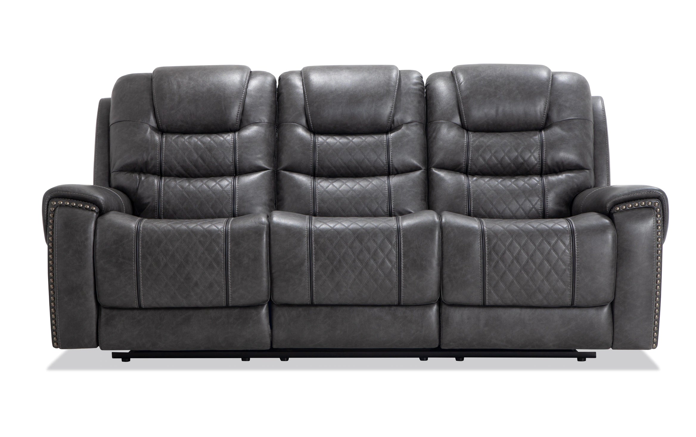 Happy Furniture Magnus Power Reclining Sofa