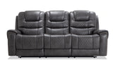 Happy Furniture Magnus Power Reclining Sofa