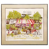 Fruit Market by Susan Pear Meisel Lithograph