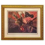 Le Bouquet Volant Marc Chagall Lithograph