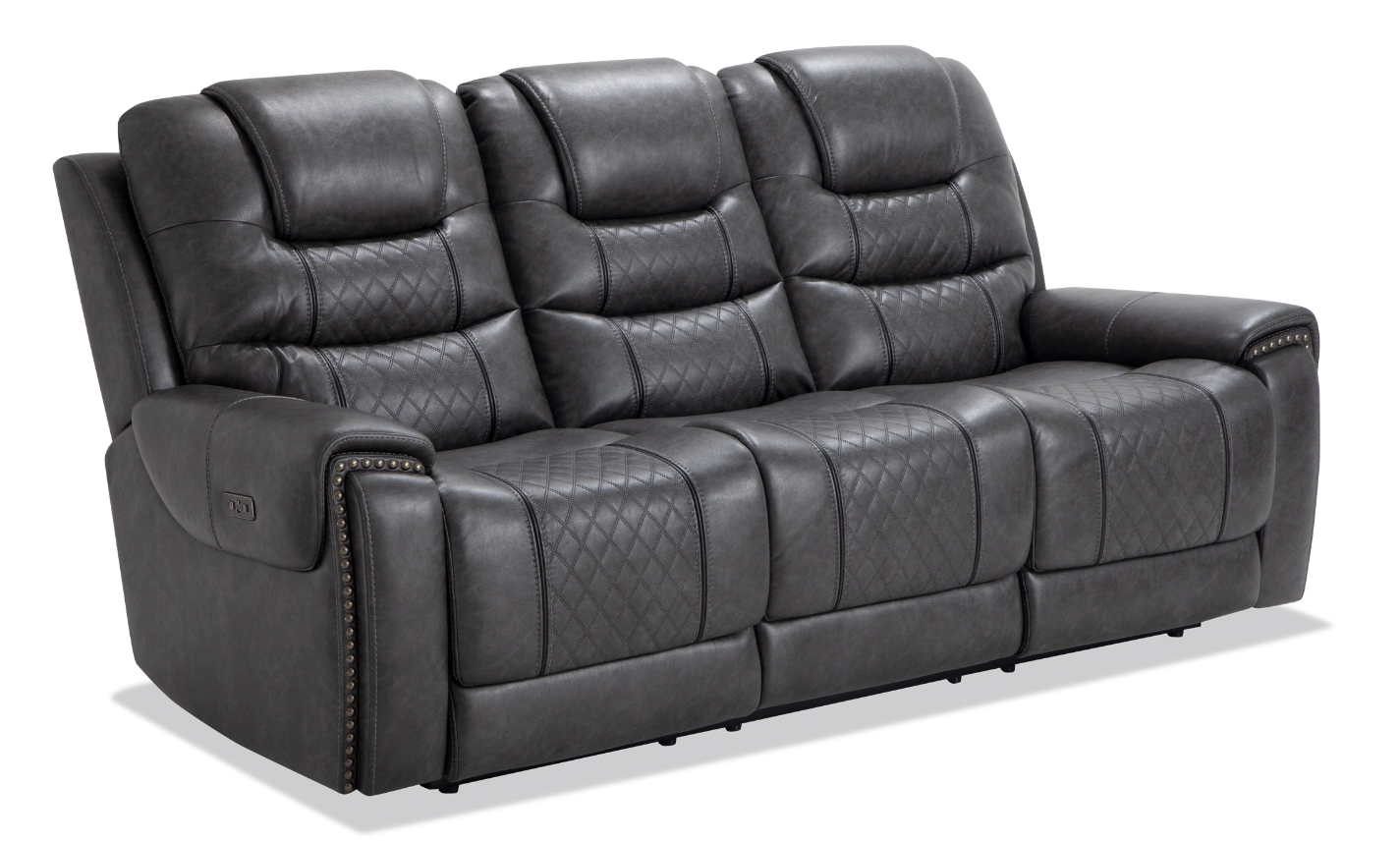 Happy Furniture Magnus Power Reclining Sofa