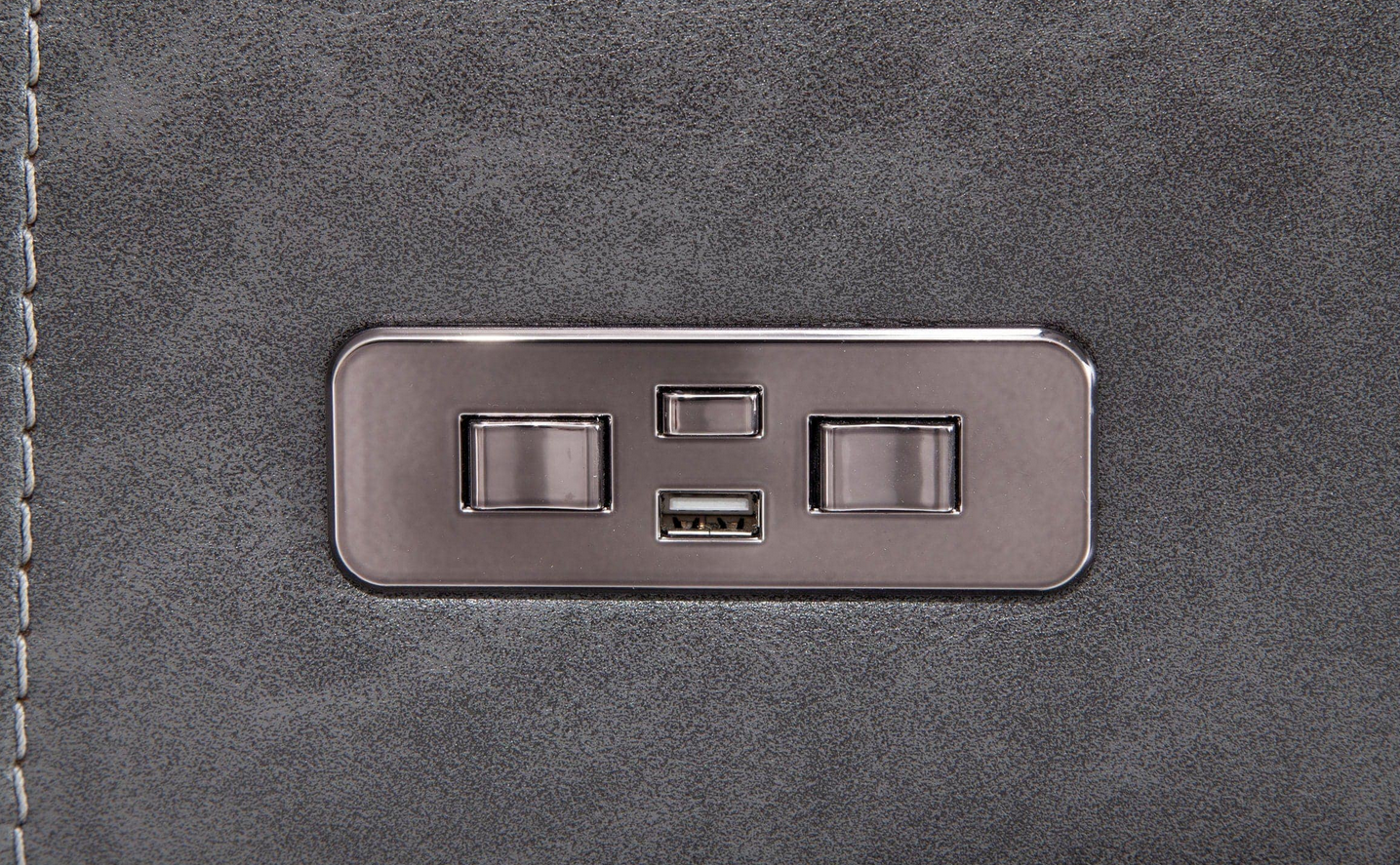 Happy Furniture Magnus Power Reclining Sofa