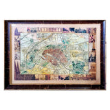 Carte de Paris II by Susan Gillette Print