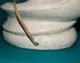 1955 Art Deco-Styled Chalkware Lamp / Planter by Premco