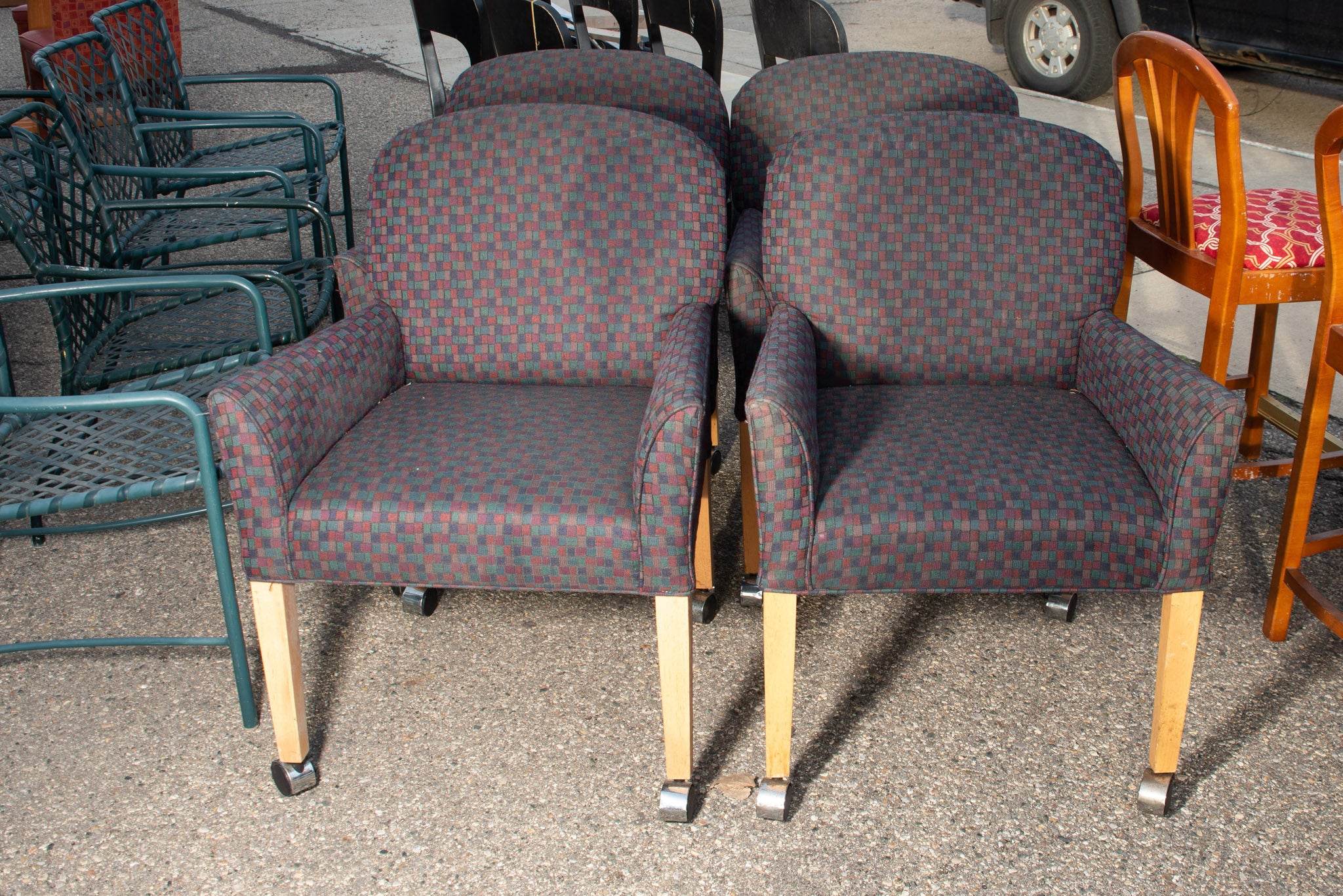 Mobile Lounge Library Chairs