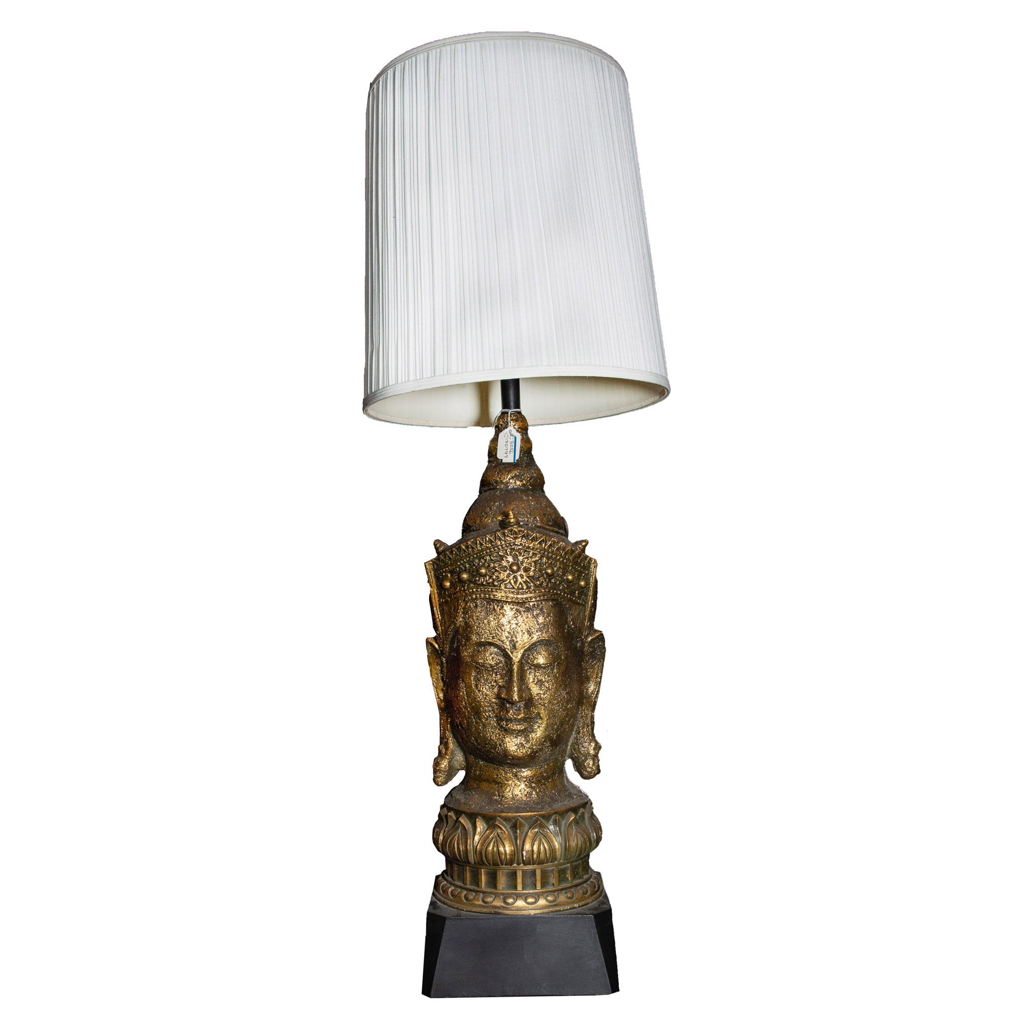 1940s Buddha Head Table Lamp