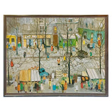 Le Jour du Marche by Nathalie Chabrier Lithograph
