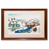 Home for the Holidays - Robert LoGrippo Lithograph